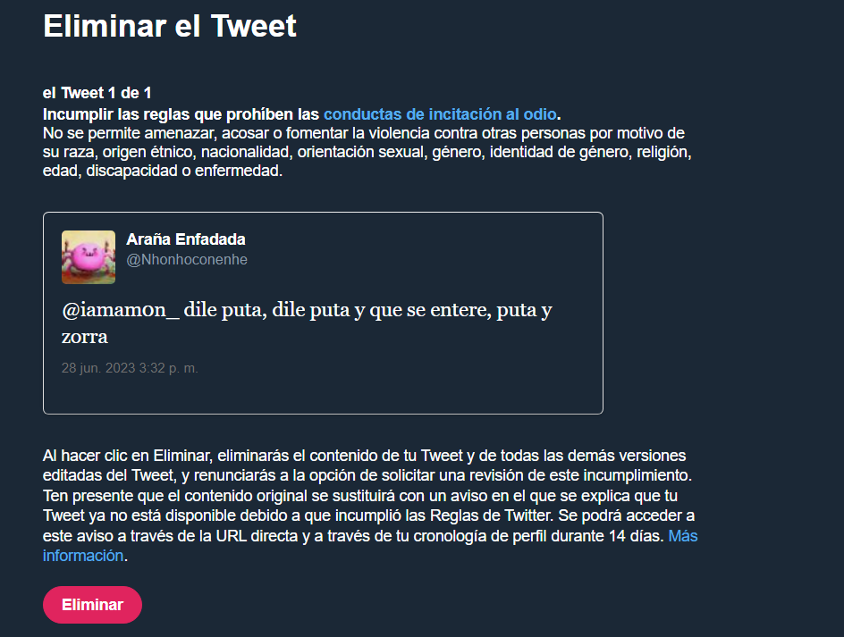 petonixo's tweet photo. Explicación, estoy baneado y tengo exceso de domicilio, no se vivir sin twitter https://t.co/iRVcJj0BHH