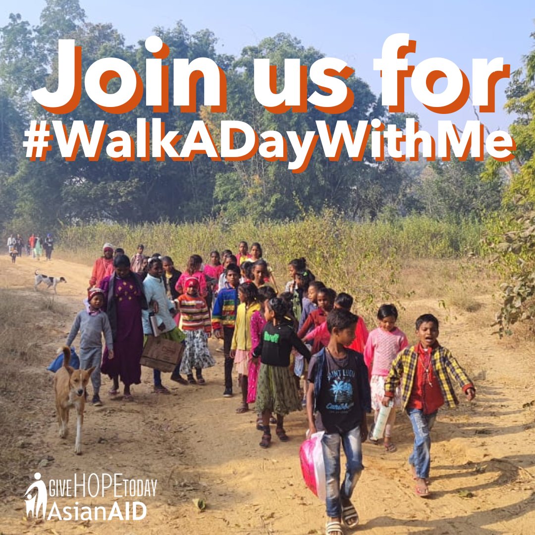 asianaid's tweet photo. Your support can help us provide education and a safe place to learn and grow to those who need it the most. Join our Walk A Day With Me campaign and make a difference this EOFY.

Donate today at https://t.co/8YaZPd8rIV

#WalkADayWithMe #GiveHopeToday https://t.co/DV0BzNeX2J