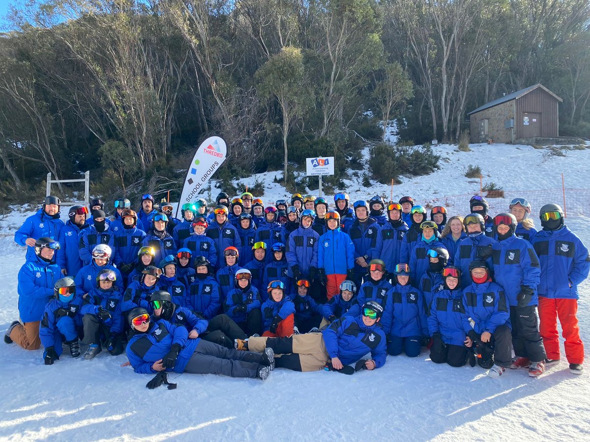 Final day of the Riverview Snowsports camp. Perfect conditions, sunny and light winds. Thanks to Mr Cook and the staff for their great work this week.
