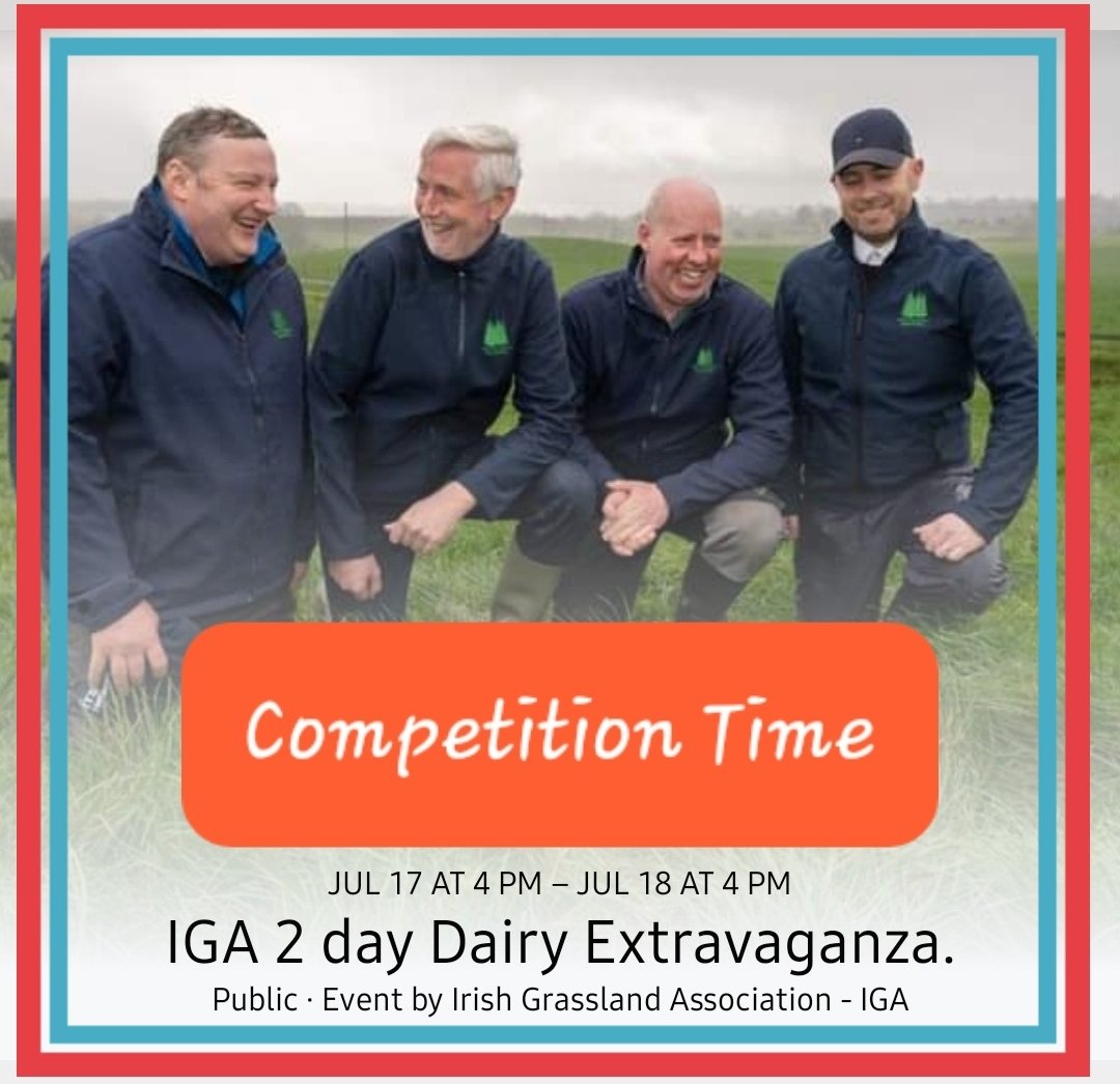 The best caption wins a 2 day ticket to the #igadairy Extravaganza 17th +18th July or 2 tickets to the #igadairy conf 9th + 10th January. The winner will be chosen by our neutral judge <a href="/teagascgrams/">George Ramsbottom</a> 😃 

🐄  Comment below with your caption + #igadairy
🐄 Like + retweet this post