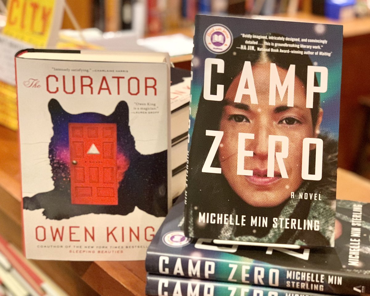 Owen King and Michelle Min Sterling discussing their work <a href="/newtonvillebks/">Newtonville Books</a>. Such a wonderful exchange! #OwenKing #Curator #MichelleMinSterling #CampZero <a href="/AtriaBooks/">Atria Books</a> <a href="/ScribnerBooks/">Scribner</a>
