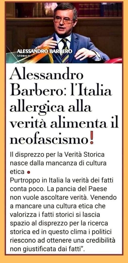 primulaverde's tweet photo. DAVVERO UN GRANDISSIMO, IL PROF. BARBERO!!! https://t.co/pdg0uKmEMq