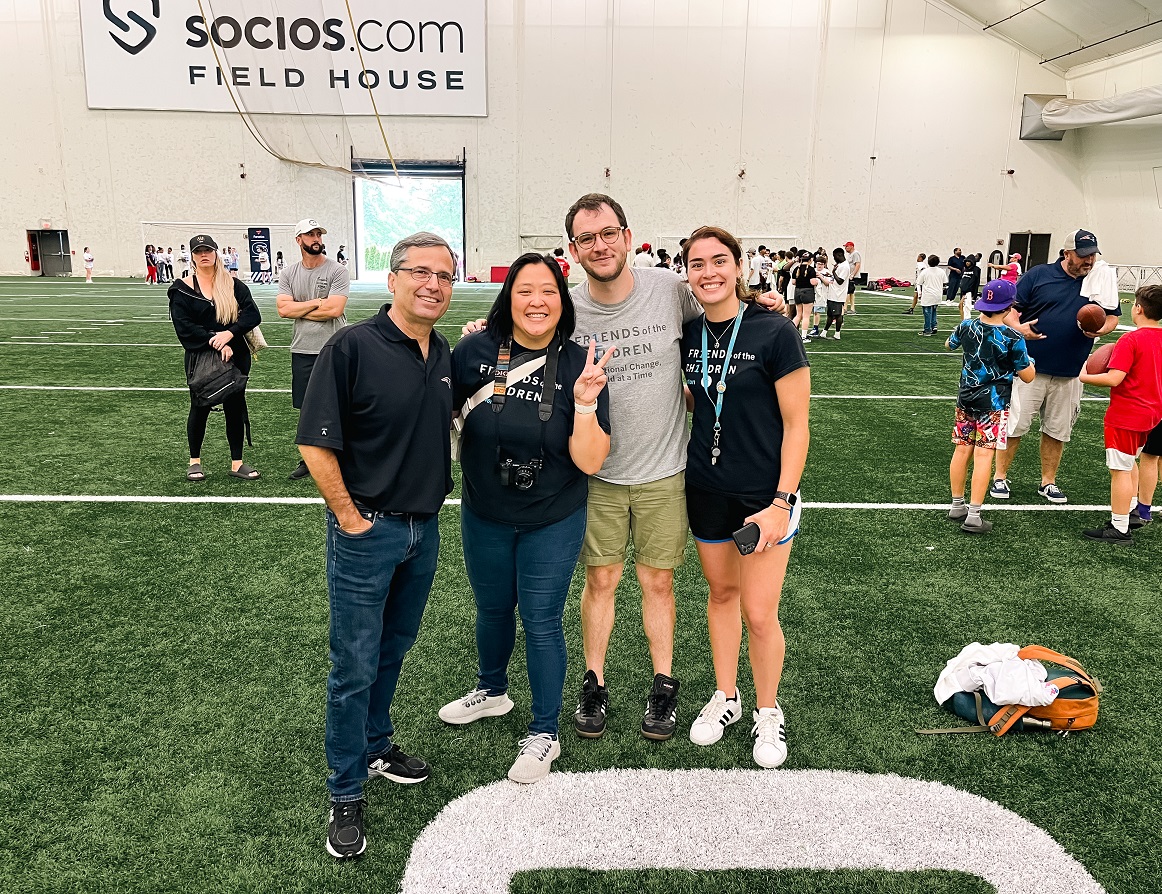 FriendsBoston's tweet photo. Our Achievers had an amazing day during the @Fanatics "Merch Madness" day yesterday at Gillette Stadium that was hosted by the @Patriots and New England Patriots Foundation. Thank you to everyone who made this experience possible for our Achievers! #onefanatics #MerchMadness https://t.co/tR90sT9Fr8