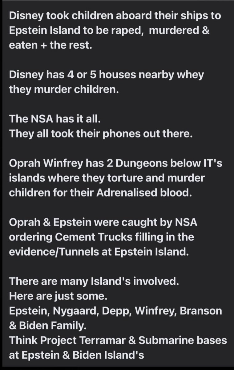 Oprah’s island