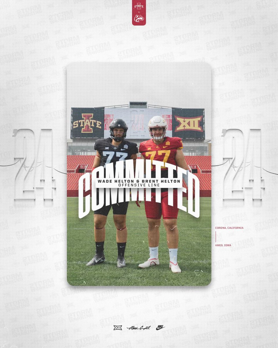 COMMITTED!! 🌪️🌪️ @RyanClanton @ISUMattCampbell @CoachNateISU @Cen10Football @QBCatalano @CoachBuchner @GregBiggins @TheRealNickOsen @MarcusHelton3 @Mark_Helton33