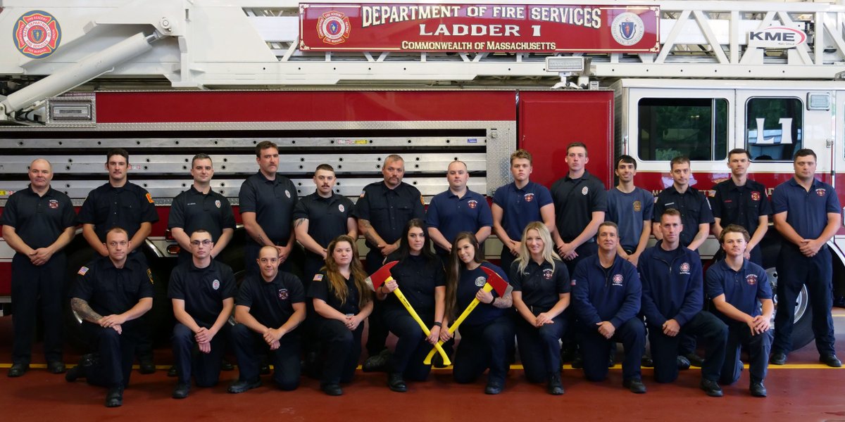 MassDFS's tweet photo. Congratulations to the #Firefighters of Call/Volunteer Recruit Training #Class106! They graduated this evening in Springfield and they're off to serve their communities. For those who couldn't attend the ceremony, video will be posted at https://t.co/hBQMoqxqcT tomorrow! https://t.co/kEzGmacycu