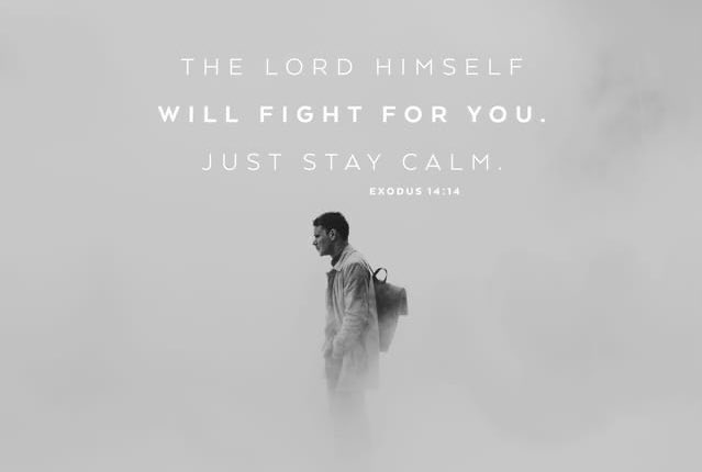 How would you like the eternal, undefeated champion of the world to be in your corner, to help with all of your problems?
God is. Ask for His help and then as per #Exodus 14:14 stay calm, be still or to be blunt, make a request and then just “SHUT UP!” #GodHelpMe