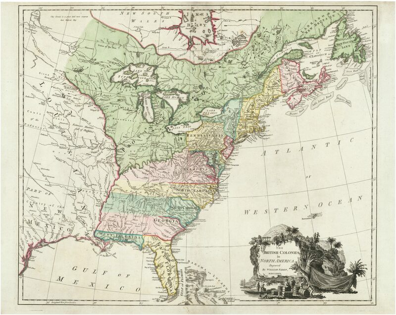 Faden's rare 1777 map of “The British Colonies”, revealing much about the causes of the Revolution
#mapporn #cartography #maps #oldmaps #raremaps #QuebecAct #WilliamFaden