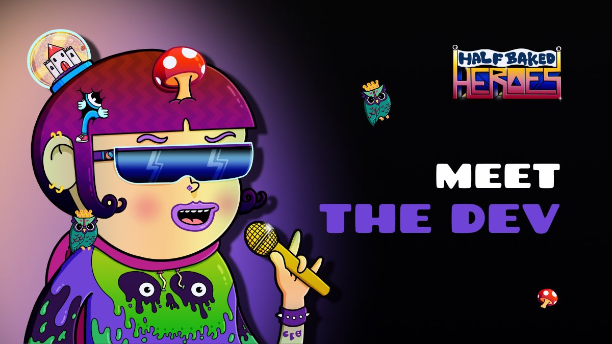 The person behind the scenes whether for good, or for bad… 👨🏻‍💻

Meet the Dev from the Half Baked Heroes Collection 🤘