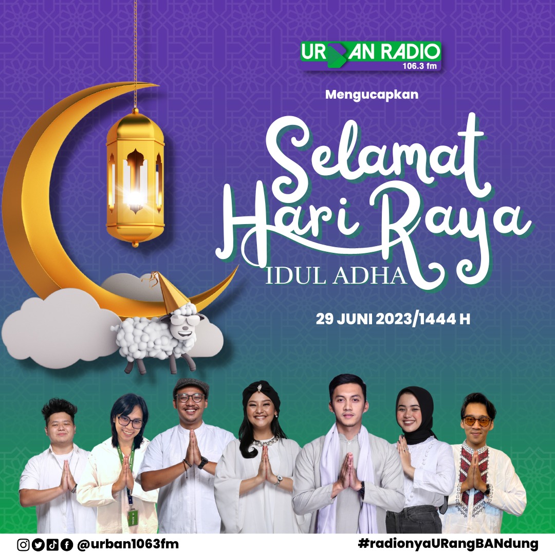 Selamat Hari Raya Idul Adha, Anak Urban! ✨💚💜