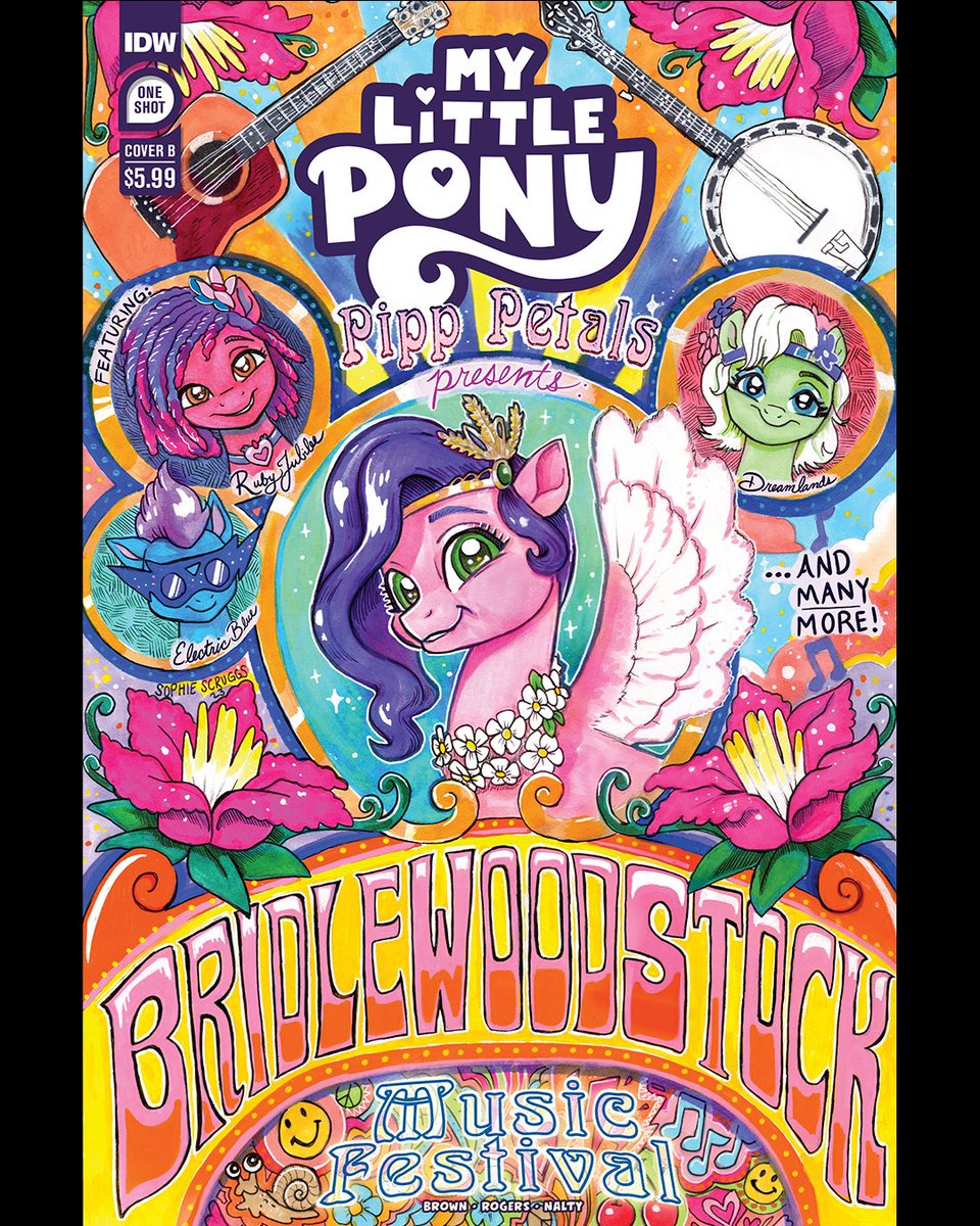 Sooooo ready for Bridlewoodstock! 🎶 🎶 🎶 
My Little Pony: Bridlewoodstock out now! @PineapplesToGo #RebeccaNalty @megan_mb @SophieAScruggs