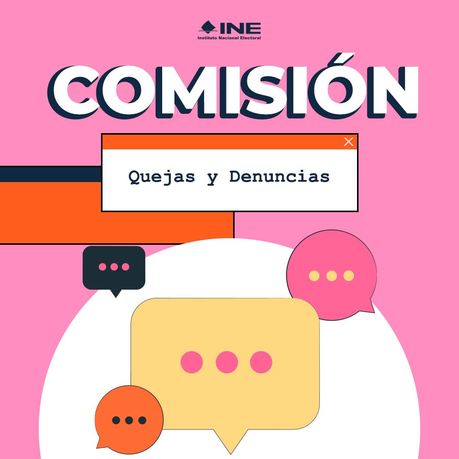 📡#ComisiónINE | Sigue la transmisión de la Sesión Extraordinaria de la Comisión de Quejas y Denuncias.
   
Orden del día: tinyurl.com/4cnhvmec
Audio: tinyurl.com/2z298jn3