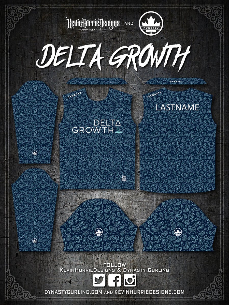 Apparel I Designed For Delta Growth 
.
#kevinhurriedesigns #dynastycurling #teamdynasty #deltagrowth #curling #curlingapparel #apparel #sports #sportsapparel #design #art #jersey #shirts #jackets #clothing #custom #sublimation #subdye #madeincanada #canadianmade