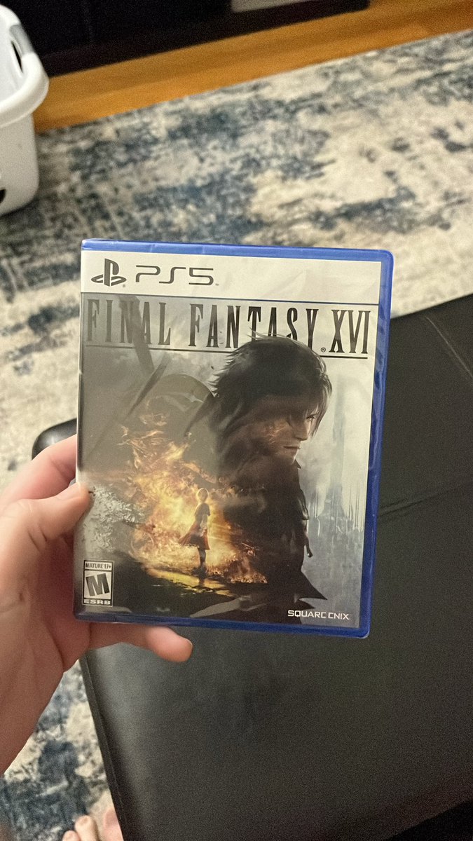 SupaRetro5's tweet photo. Got this today… still gotta beat Tears of the Kingdom tho 👀 #finalfantasy #finalfantasyxvi #tearsofthekingdom #zelda #ps5 https://t.co/ul6pOsaxIm