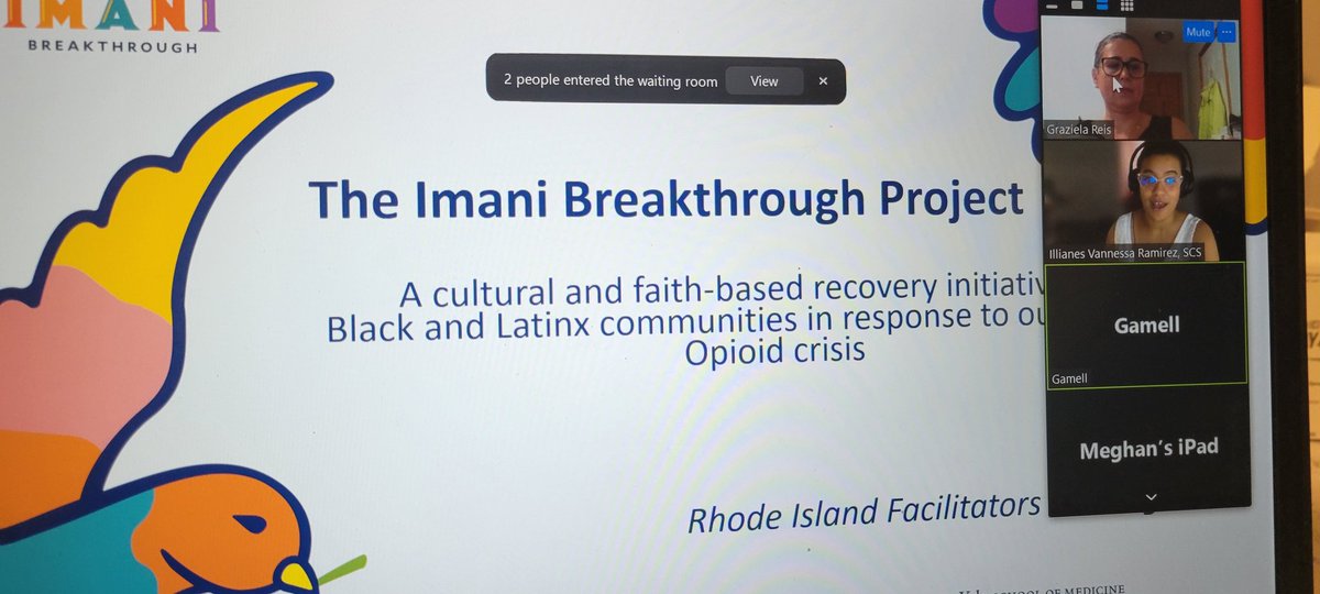 Imani Breakthrough Rhode Island- Training Day 5. Thanks to all t facilitators and RI team❤️ Kim  Guy and Annette.  Great Graduation. @chy_bellamy <a href="/DrAyanaJordan/">Ayana “Get out & Vote” Jordan</a> <a href="/MarkCos14227514/">Mark Costa</a> #prch <a href="/CTDMHAS/">CT DMHAS</a> <a href="/WHO/">World Health Organization (WHO)</a> <a href="/RIBHDDH/">RI BHDDH</a> <a href="/samhsagov/">SAMHSA</a> <a href="/NIHFunding/">NIH Funding</a> <a href="/YalePsych/">Yale Psychiatry</a> <a href="/akbgeertman/">akbgee</a>