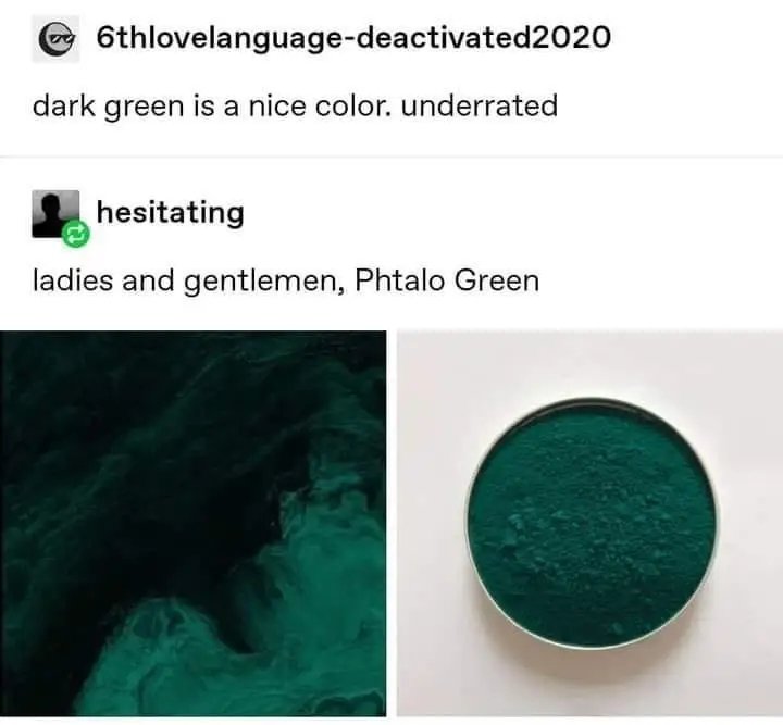 Astraea_Rose_'s tweet photo. My fav shade of green https://t.co/h476v0mgGO