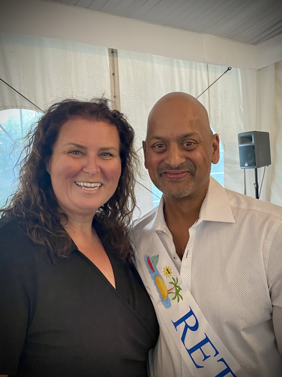 Tonight I attended the retirement party for <a href="/JaySugunan/">Jay Sugunan</a>, Principal with <a href="/PeelSchools/">Peel District School Board</a>.  I had the pleasure of working with Jay <a href="/PRPVillage/">Peel Children’s Safety Village</a> Board of Directors. He’s an amazing leader, and passionate for children’s safety. Thank you and enjoy your well earned retirement!