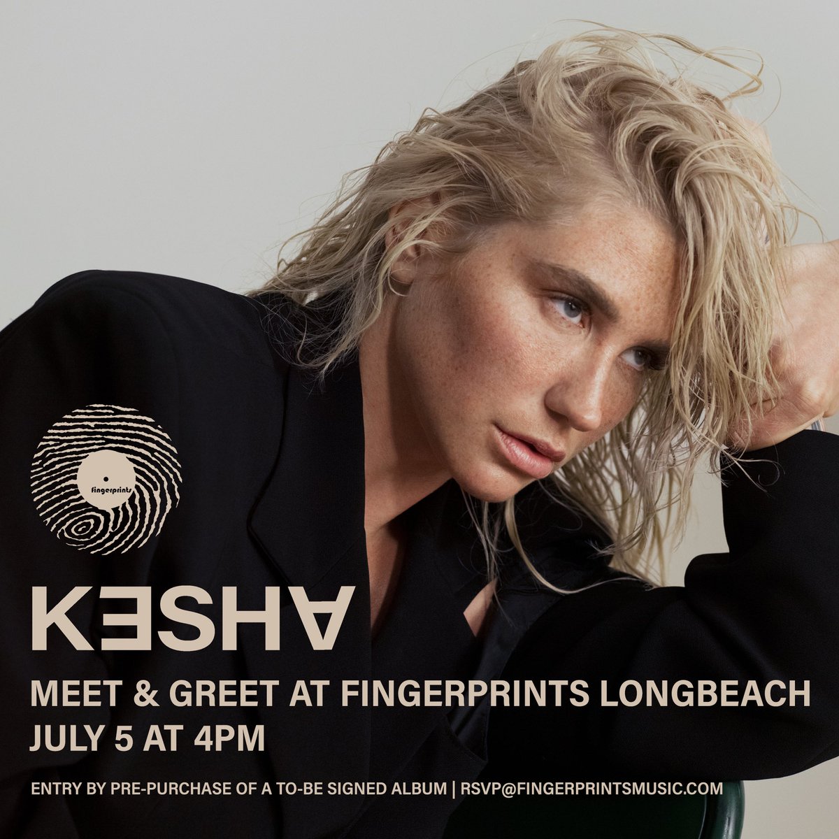 Come see me animalsss!!! 
I’ll be at Fingerprints Longbeach July 5th signing GAG ORDER albums 🤍🤍 More info below 💿 
COME VISIT ME !

fingerprintsmusic.com/in-store-event…