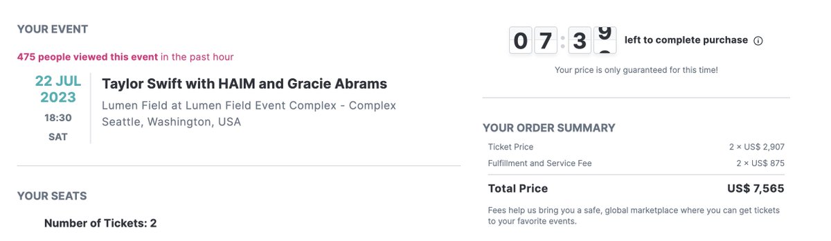 Bro... I have to sell my organs to be able to take my wife see Taylor Swift.