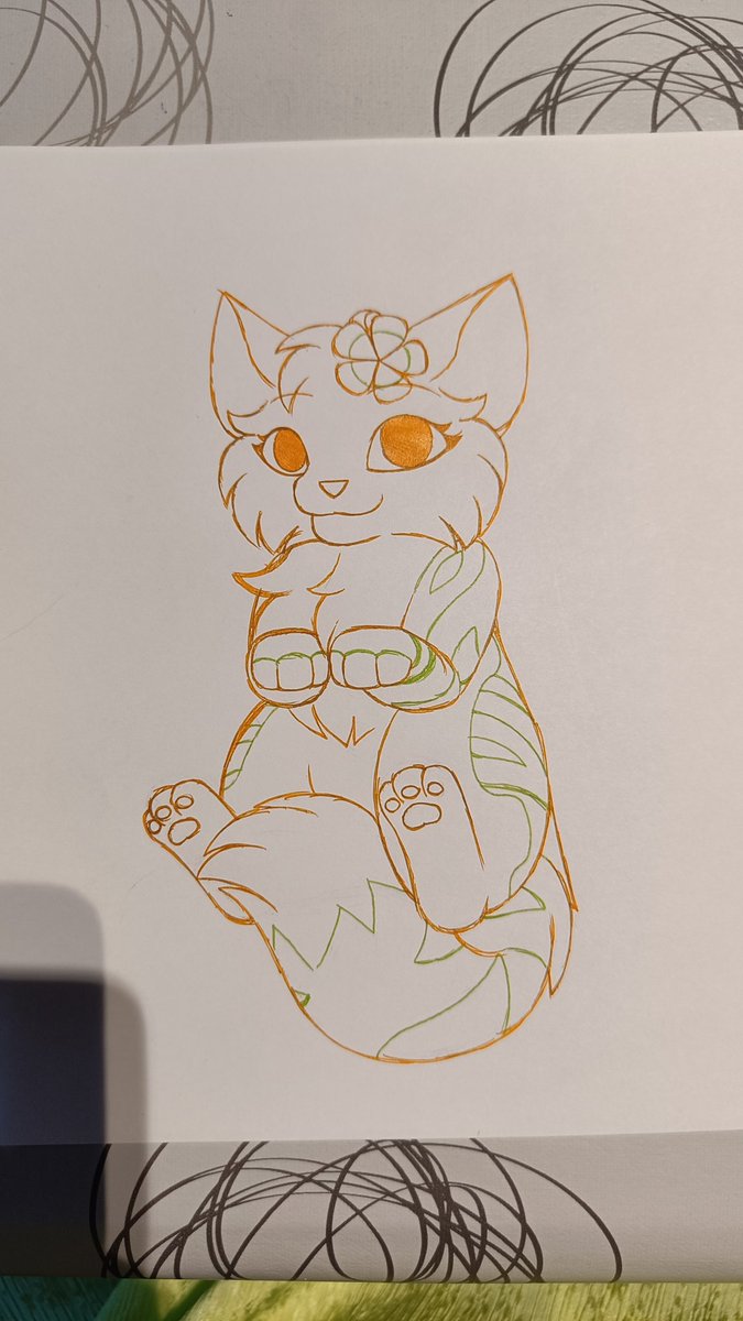 ChibiFlare's tweet photo. I feel like I have been barely productive recently as I have been recovering from work BUT at least I got this little sketch of Tulip done today ✨🌷💛 https://t.co/ktIk1mSoSC