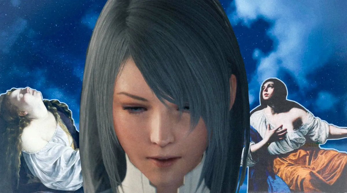 Kotaku's tweet photo. Final Fantasy XVI’s Jill should be more than pretty. Square Enix’s heroine embodies an age-old issue developers have with women in video games: https://t.co/lZBfWOSt35 https://t.co/3TR6XqvvJQ
