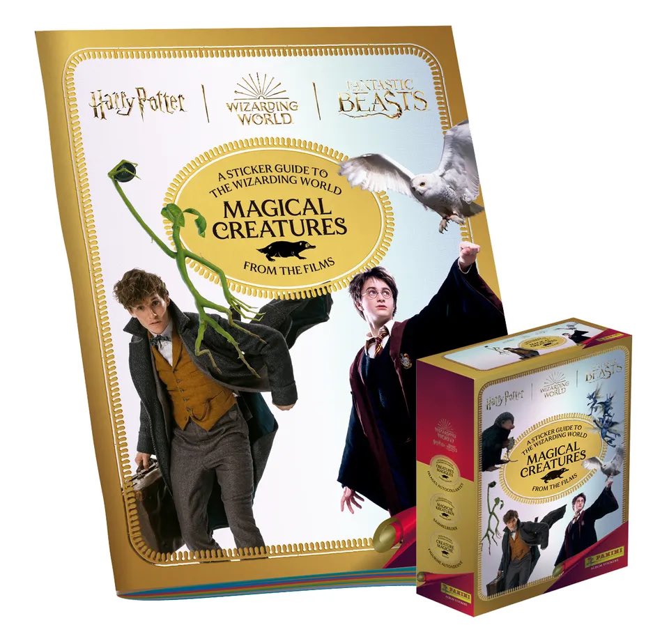 PotterfansMX's tweet photo. ¡Descubre las criaturas mágicas de todas las películas de #HarryPotter y #AnimalesFantásticos, juntas en una guía de estampas por primera vez! 🐉🦉🦅 Realiza tu preventa en tu Tienda Panini o Tienda Online y obtén 10% de descuento. 

PREVENTA AQUI: https://t.co/FHd6cnYz4F https://t.co/4yQqkiMIR4