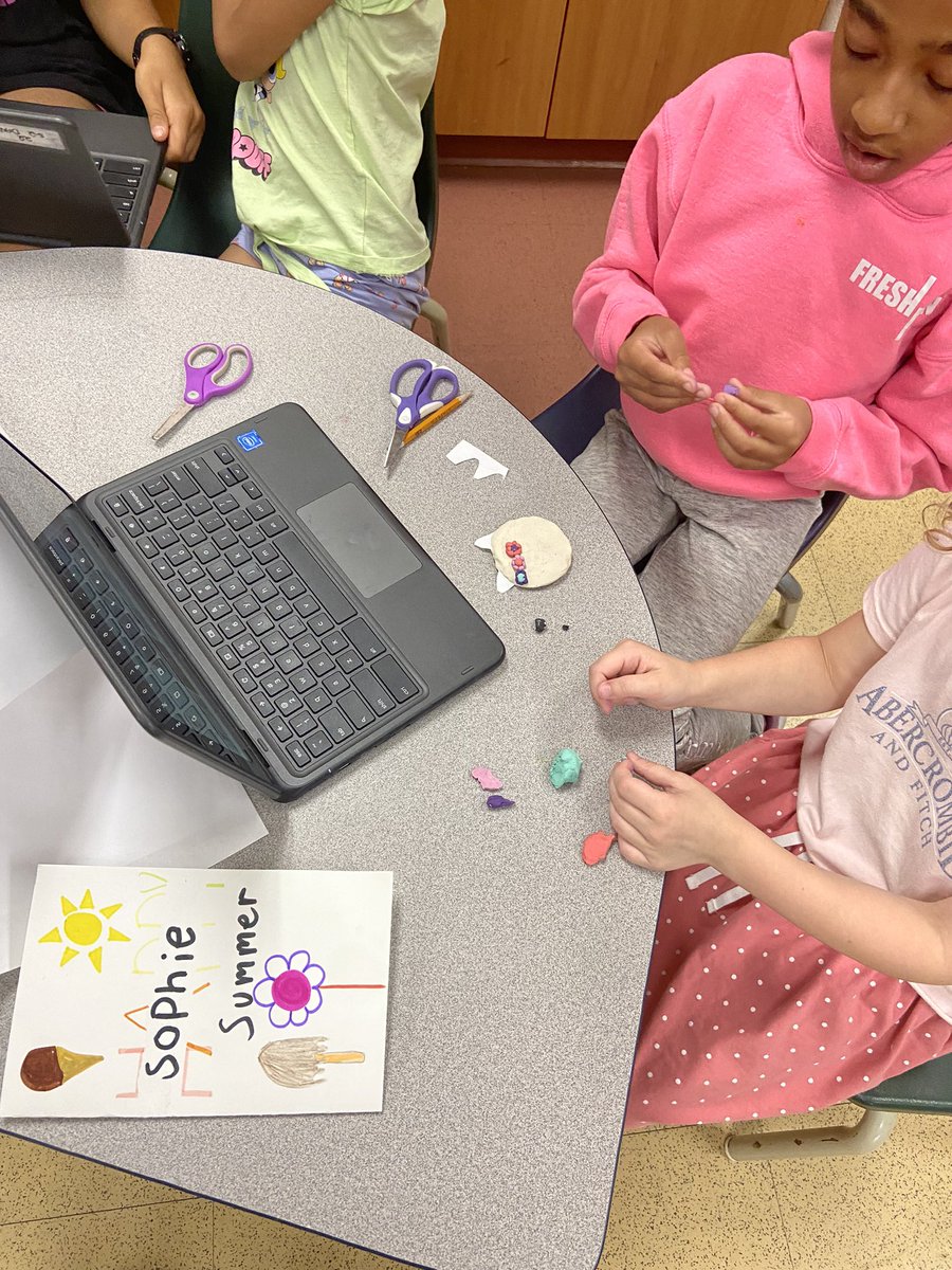 perosevicl's tweet photo. We had fun indoors with our buddies today making plasticine animals. https://t.co/QZltR612qb