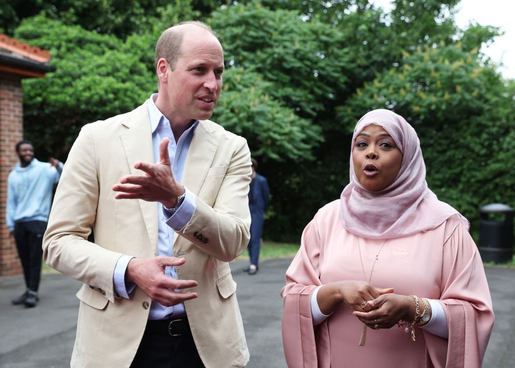 Safiya Saeed, who set up the Reach Up Youth project said about Prince William: “It was amazing. Such a humble gentleman and he understood that we need to start cracking on by ending homelessness.