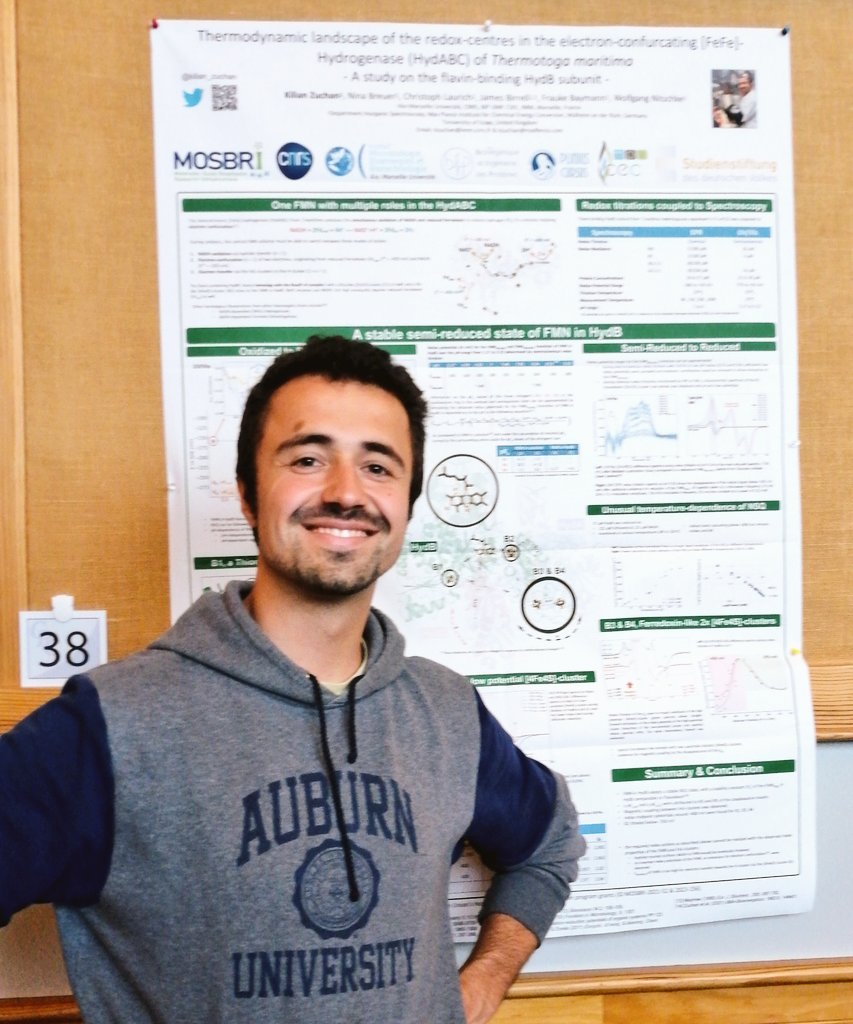 Had a great time discussing my #PhD-work with the scientific giants of the field, at the poster session of the #GRC #Bioenergetics. Synopsis: How can the redox properties of the cofactors be tuned by conformational changes?