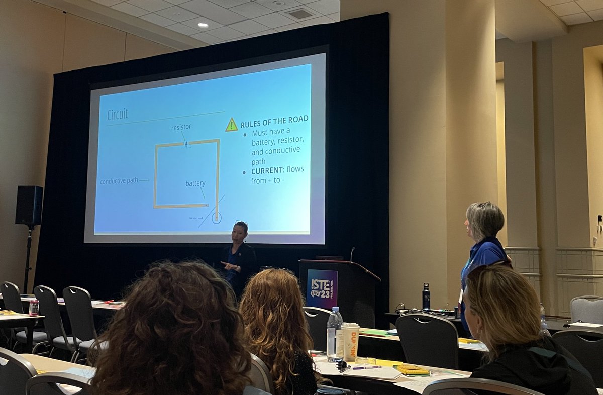 ctrlaltjessa's tweet photo. Enjoyed an engaging session called, “Converging STEM and Humanities Into Early Childhood Classrooms” this morning! @LauraAkesson @VidaTrevino22 #ISTELive https://t.co/99ue5jmvcX