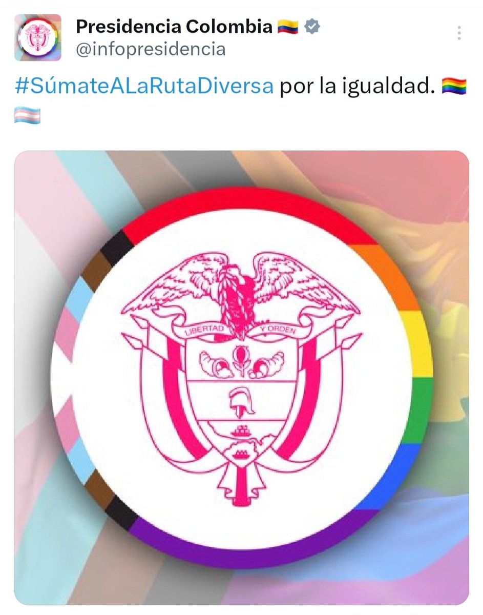 Paradójico que les duela más unos símbolos patrios, con los colores de la bandera #LGBTIQ, que las miles de pruebas y denuncias entregadas por militares que participaron en los falsos positivos. Así son los f@chos. 
#SúmateALaRutaDiversa 🏳️‍🌈🏳️‍⚧️
#FalsosPositivos
#GobiernoConElPueblo