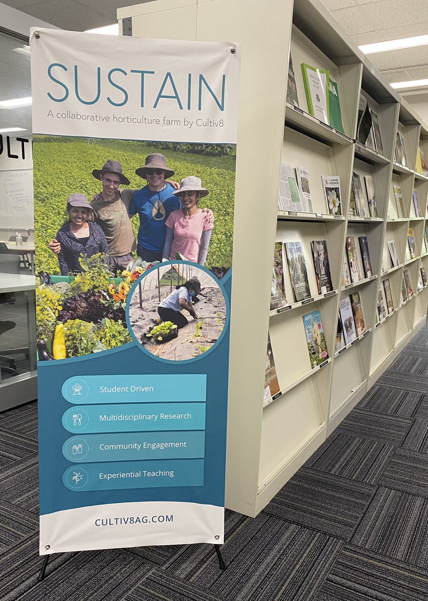 Cultiv8 program at Dalhousie University’s Agricultural campus in Truro! 🌾🌱 It’s a entrepreneurial initiative advancing food security through multidisciplinary research, student drive, community engagement, and experiential teaching. #Cultiv8 #FoodSecurity