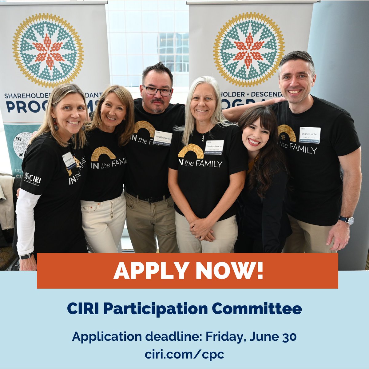 CIRI Shareholders & Descendants (ages 18+) are invited to serve on the CIRI Participation Committee! 🙌 Apply by Friday, June 30: ciri.com/cpc
#CIRIParticipationCommittee #CPC #CIRI #AlaskaNative #AlaskaNativeCorporation #ANC #share #participate #lendyourvoice