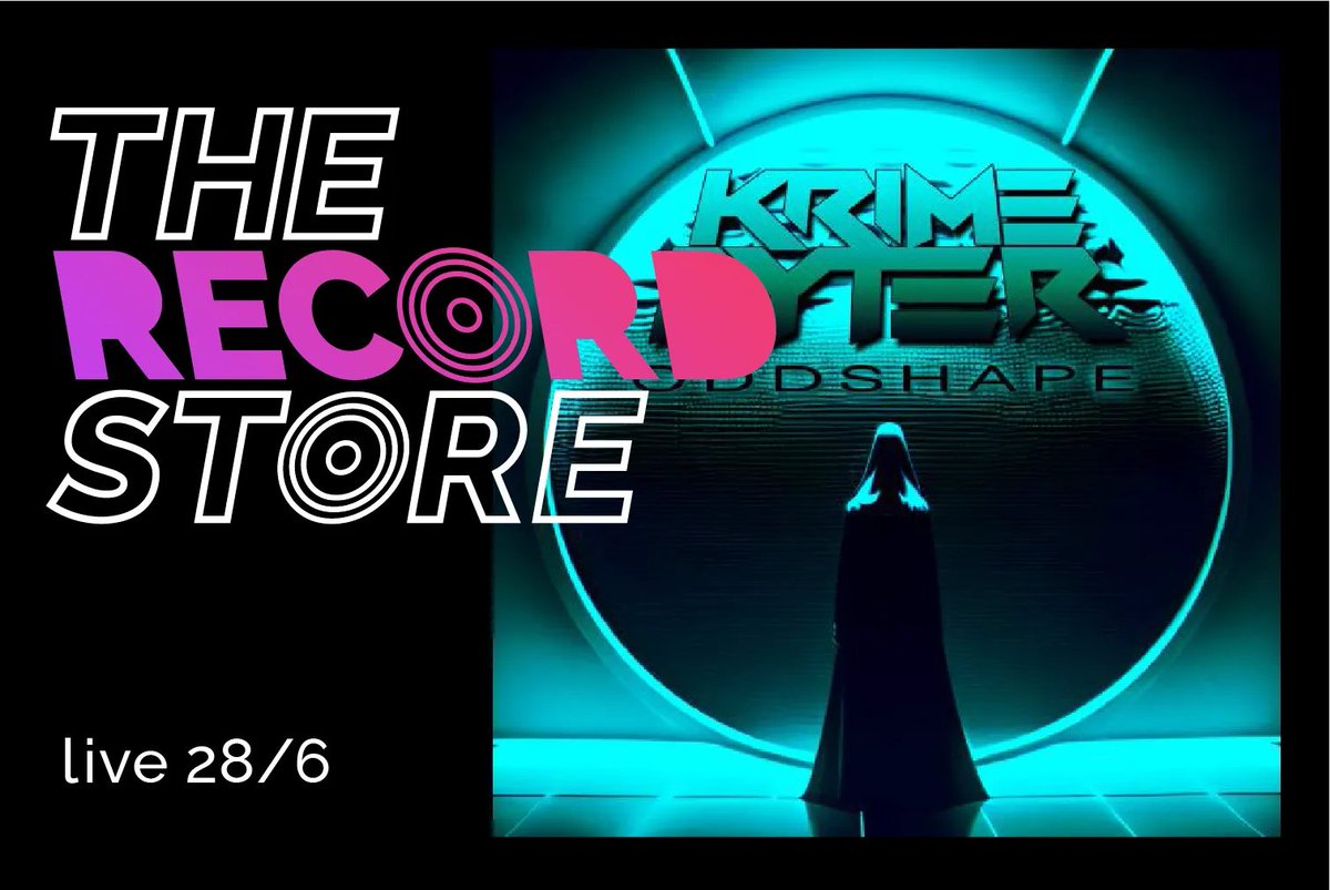 #NEWMusic drop!

This week's feature on The Record Store is Oddshape by @krimefyter, a collab with <a href="/MGBedford/">OddShape</a>. If you like high-energy music and futuristic vibes, this is the track for you!

Build your collection 🔽
recordstore.newm.io