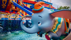 Dumbo has a yellow hat, not an orange one.  Nice idea but poorly executed.