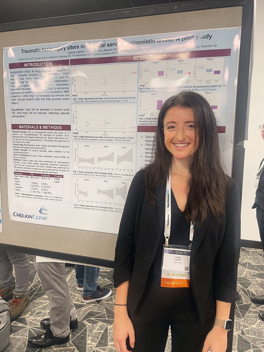 LadnerLili's tweet image. What a blast at #NNS2023 with the lab fam @LabTheus in Austin. Met new mentors, geeked out over some science, and ate allll the brisket. Thanks for a great time @Neurotrauma!