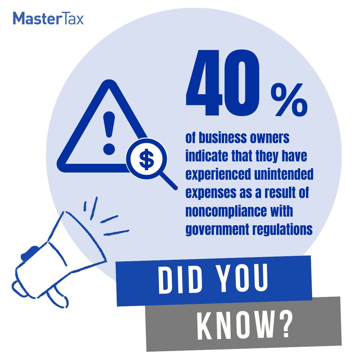 MasterTax's tweet image. Tax rules and business structure changes are always evolving. Learn more at mastertax.com on how we can help your business avoid penalties and incorrect payroll taxes by staying on top of government regulations.

#taxes #payroll #payrolltaxes #mastertax #taxcompliance