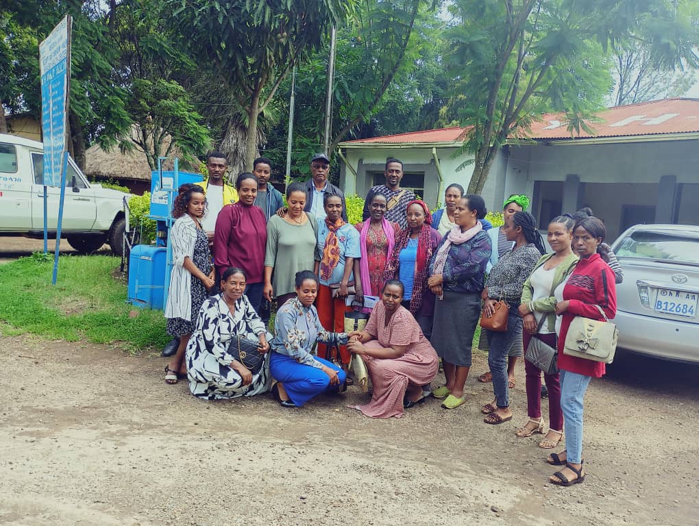 Field updates this week: Ashe, our Ethiopia Country Director, is training a group of health extension workers on the single-day approach using HPV testing — meaning women sample themselves and are provided results and treatment within a few hours. It takes a village!
