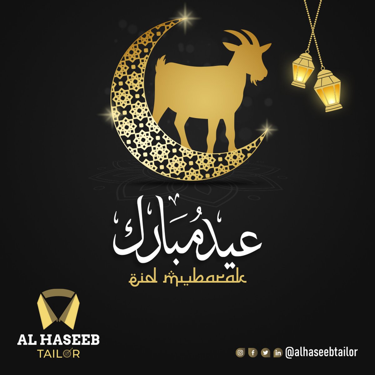 alhaseebtailor's tweet photo. Eid Mubarak from Al Haseeb Tailor to all Muslims.
#eidmubarak2023 #eiduladha2023 #Qurbani #qurbani #islam #alhaseebtailor #alhaseeb #tailor https://t.co/V7jk56osZm