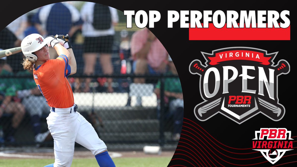 🏆 Virginia Open Top Performers 🏆

See video and notes on a dozen players that stood out at this past weekend's Virginia Open tournament in Richmond.

📝 ➡️ loom.ly/o2slxFg

@PBRTournaments @prepbaseball 

#PBRIsThere #PBRVaOpen