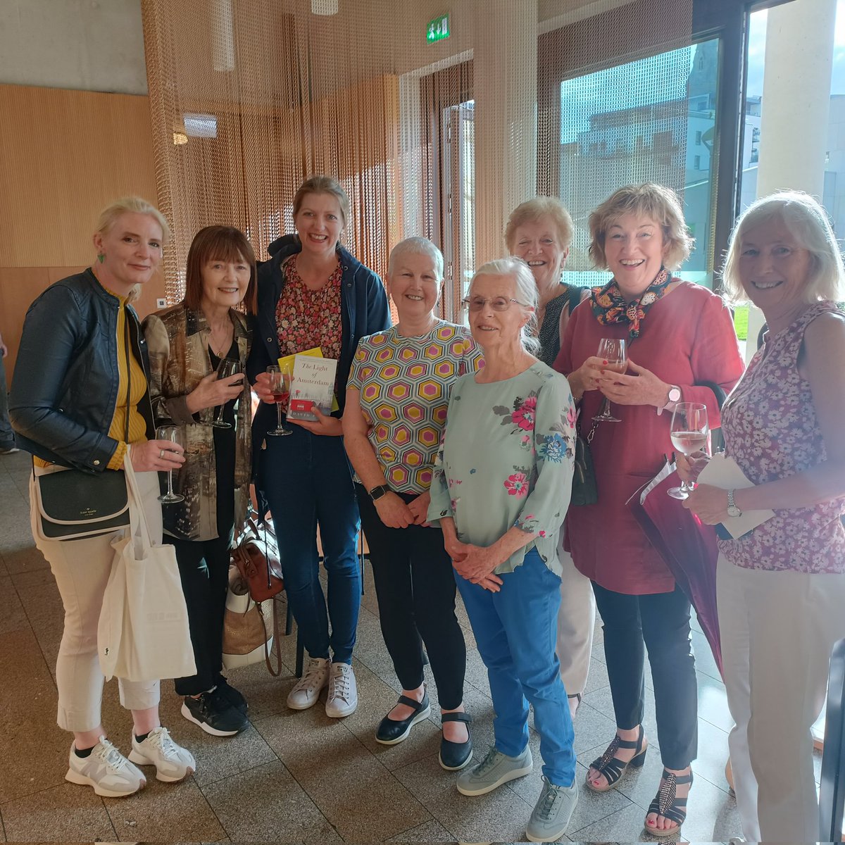 Wonderful to bring our online book club together tonight @dlrLexIcon as well as many readers and readers from other bookclubs to listen to David Park in conversation with Mary Burnham. Wonderful evening! #loveBooks #LoveLibraries #bookClubs