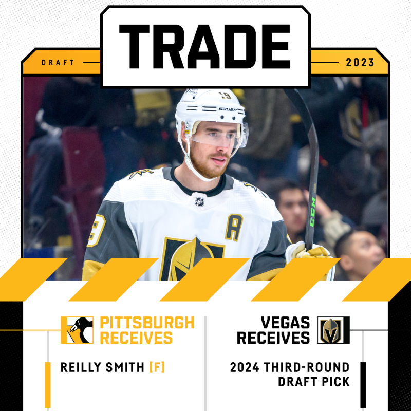 Pittsburgh Penguins Acquire Reilly Smith