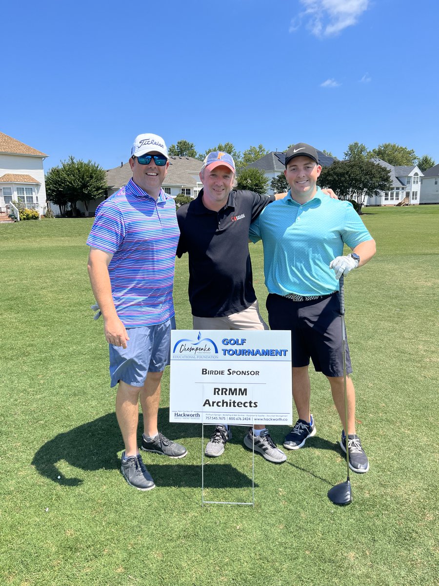 We had an un-fore-gettable time at the <a href="/cpsef/">Chesapeake Public Schools Educational Foundation</a> annual golf tournament yesterday! Y'all are the best, by par! Thank you for continuing to let us be a part of such a great event.