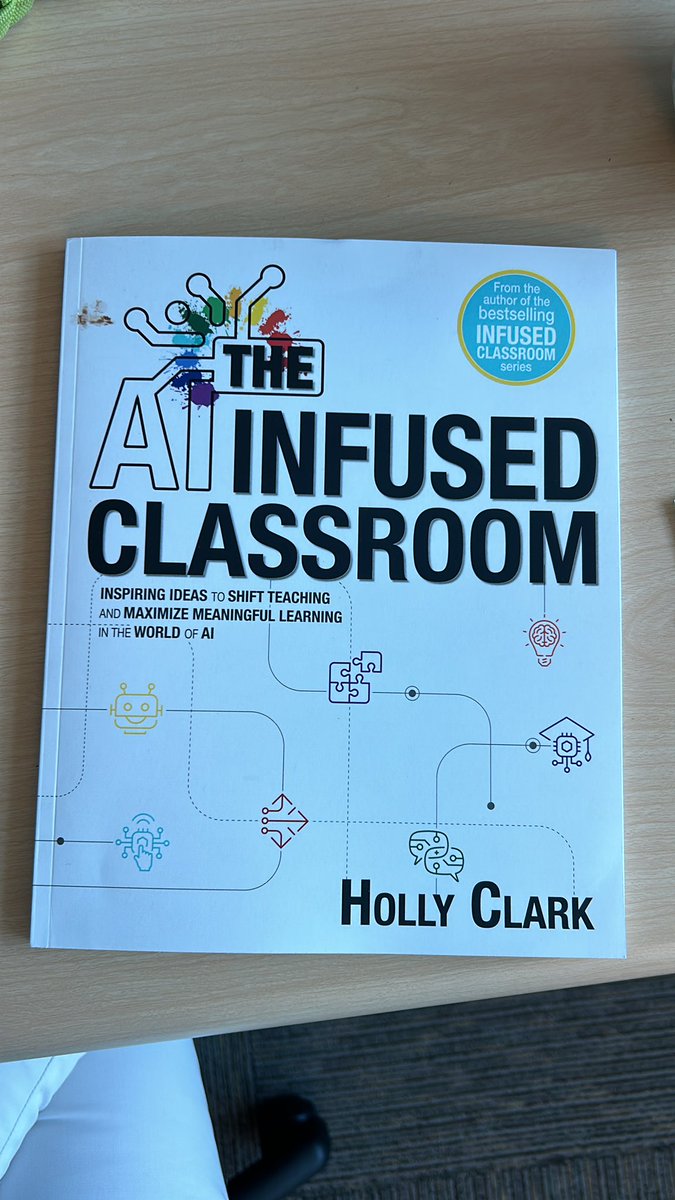 Looking forward to more AI learning this summer! Chapter 1: How Much Did ChatGPT Help Me Write This Book? #AI #AIinfusedclassroom #hardtokeepupwithAI #rvsed <a href="/HollyClarkEdu/">Holly Clark - The AI Infused Classroom</a>