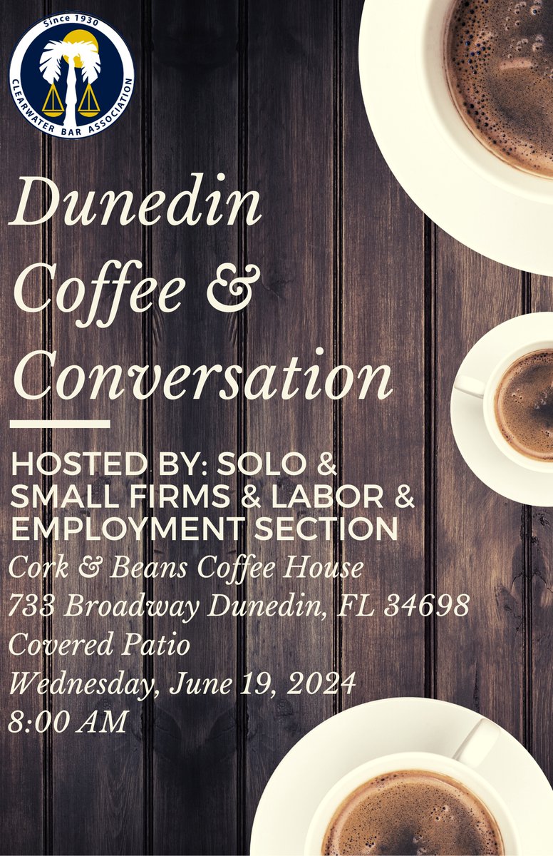 Last Chance! Register Now! clearwaterbar.org/events/EventDe…