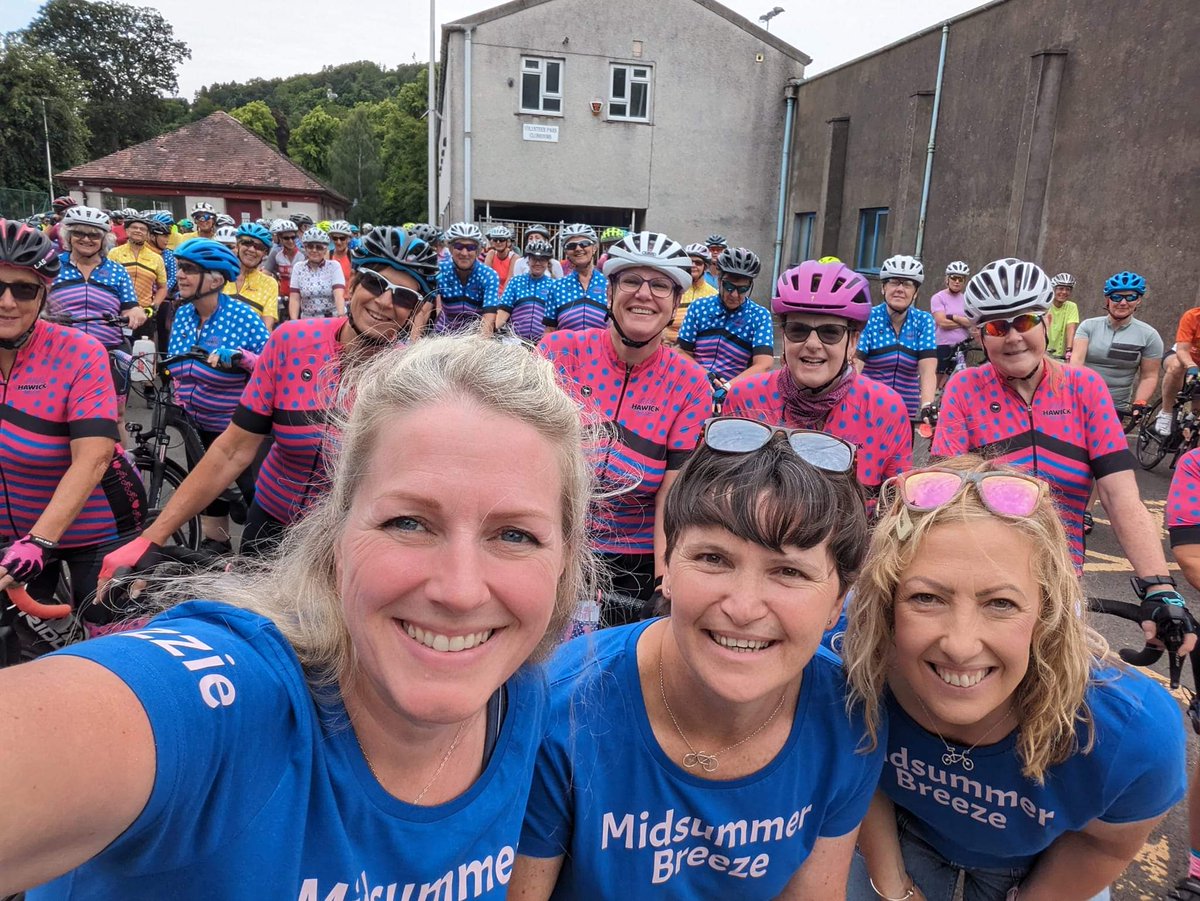 Hawick Belles Breeze (@hawickbelles) on Twitter photo Sunday saw 103 women from as far a field as Perth, Renfrewshire and Edinburgh take part in the 27 or 42 mile Midsummer Breeze Sportive 2003.
<a href="/BreezeScotland/">BreezeScotland</a>
<a href="/ScottishCycling/">Scottish Cycling</a> Sunday saw 103 women from as far a field as Perth, Renfrewshire and Edinburgh take part in the 27 or 42 mile Midsummer Breeze Sportive 2003.
<a href="/BreezeScotland/">BreezeScotland</a>
<a href="/ScottishCycling/">Scottish Cycling</a>