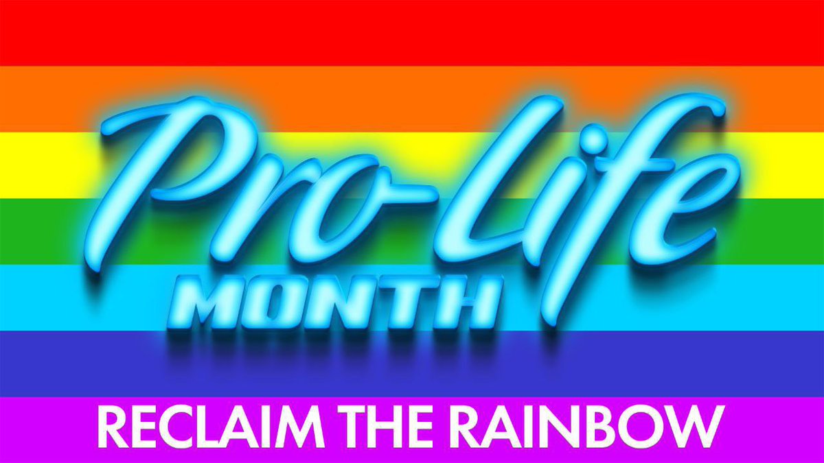MAGAMichelleS69's tweet photo. Happy day 28 of Pro life month! #juneisprolifemonth #prolife #savethebabies #reclaimtherainbow https://t.co/0EPJTUnAhD