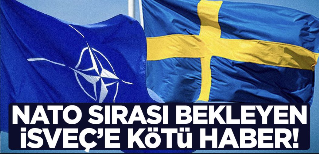 HELÂL OLSUN SANA MACARİSTAN…👏👏👏

NATO sirasi bekleyen isveç'e kötü haber!
Görüsmeler ertelendi
Macaristan'in, Kur'an- Kerim'i yakma skandallartyla gündemden düsmeyen isveç'in NATO üyeligine onay oturumunu sonbahara erteledigi bildirildi.

Parlamentodaki muhalefet…