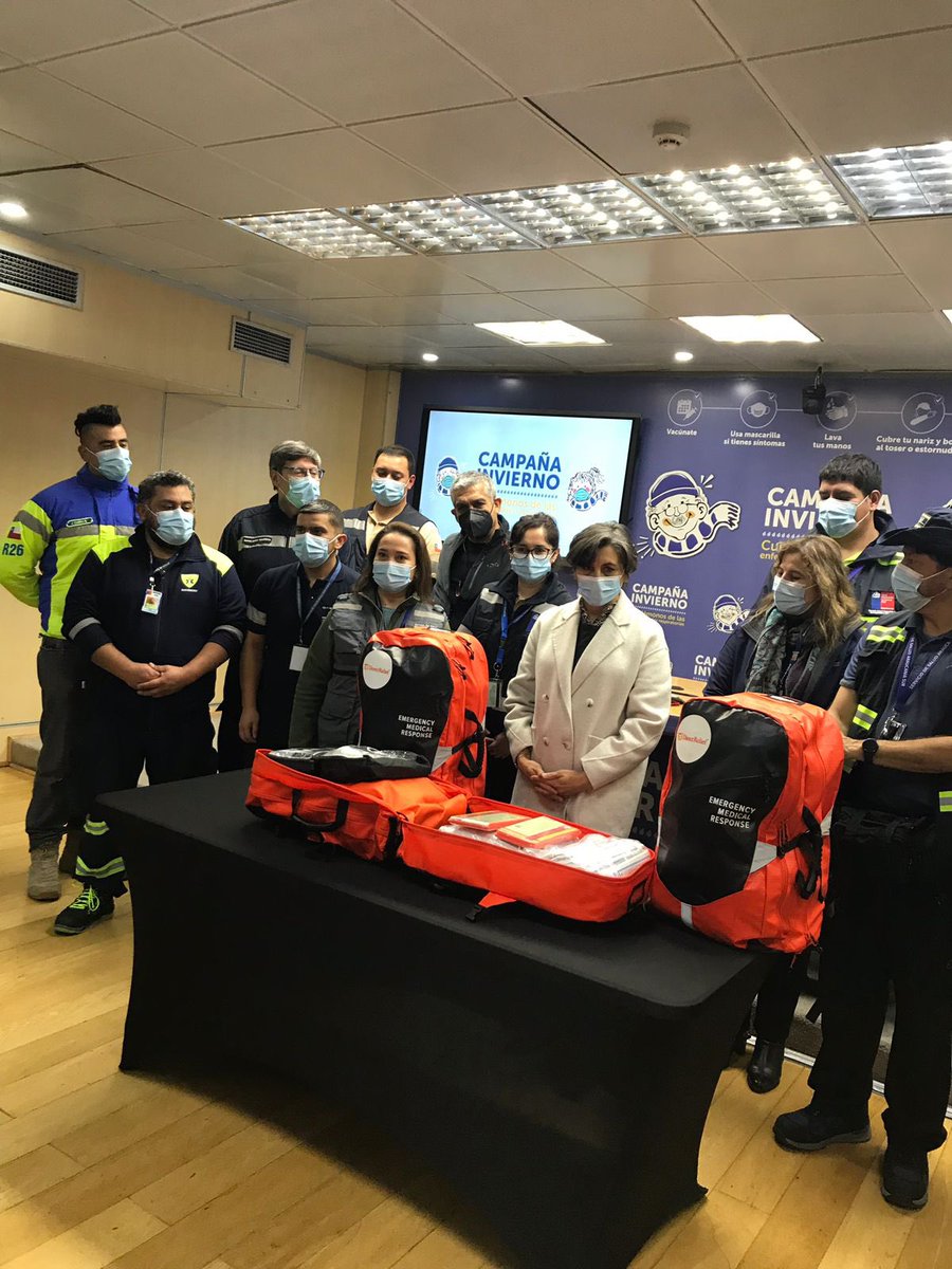 Somos parte de los Equipos Médicos de Emergencia (EMT), que apoyarán a los equipos clínicos de las zonas afectadas de Licantén y Coltauco producto del sistema frontal. <a href="/SSaludCoquimbo/">Servicio de Salud Coquimbo</a>