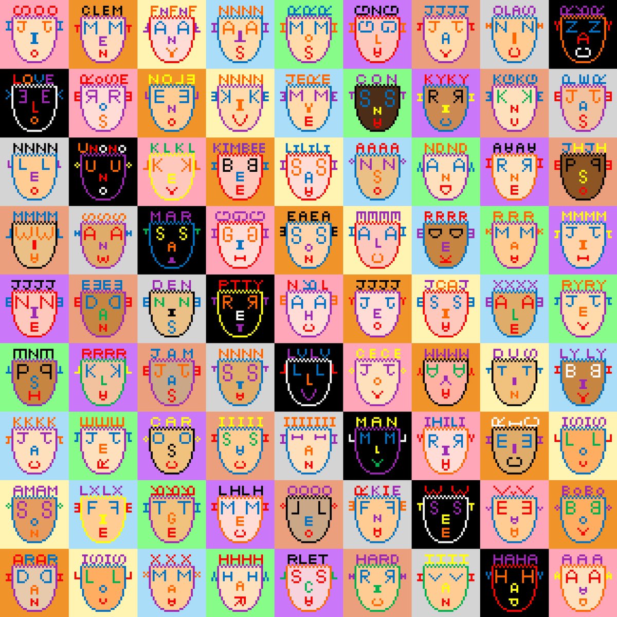 unocryptoface's tweet photo. 9 times 9 is equal to 81
#unocryptoface
#Art
#arts
#NFT
#nfts
#encondingname
#UFace https://t.co/klPyQj8yj5